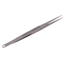 7" 18cm Long Stainless Steel Electronic Pointed Tip Straight Tweezer ForceES