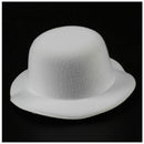 Women's Mini Hat Fascinator Burlesque hairpin Mode white I8H5