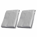 2x Motorcycle Cover Outdoor Bike Rain Dust UV Protector Waterproof Large PEVA