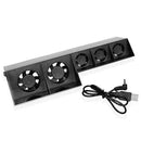 Smart Turbo Temperature Control USB Cooling Cooler 5-Fan for Playstation 4