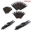 24pcs/Set Tattoo Machine Parts Contact Springs Set Tattoo Coil Machine Shrapne-