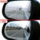 2x Car Fog glare Rainproof Rearview Mirror Trim Film Cover Accs