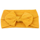 8pcs Infants Cotton Bowknot Wide-brimmed Hairbands Child Baby Hair Supplies