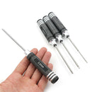 4PCS Black Long Hex / Allen Key Socket Bit Set Hex Screw Driver Tool KitLJ
