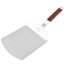 Stainless Steel Folding Pizza Peel with Wooden Handle 9.5 inch x13 inch Pizza