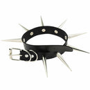 Metal Spike Rivets Rock Gothic Chokers PU Leather Stud Collar Choker Necklac Hn