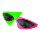 2pcs Unisex Sunglasses Party Glasses Photo Props Futuristic Narrow