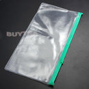 3Pcs A6 Paper File Folder Book Pencil Pen Case Bag Pouch Plastic Clear  3C