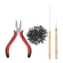500x Micro Link Rings Beads Plier Hook Pulling Needle Tools  1