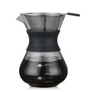200ML Pour Over Coffee Maker Filter Dripper Glass Container Coffee Percolat