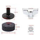 18Pcs Drum Felt Set Replacement Parts Percussion Instrument Accessories Inc