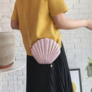 Women Girls Little Mermaid Seashell Purse Cross-Body Shoulder Bags Glitter  I2J7