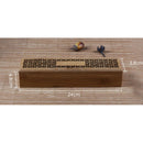 Ancien Bamboo Incense Stick Holder Burning Joss Insence Box Insense Burner