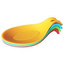 Kitchen Silicone Spoon Rest, Set of 4, (Colorful,Small Size) P6W8