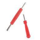 2Pcs Car Motorcycle Tyre Valve Core Wrench Removal Tool Dual End Installation-3C