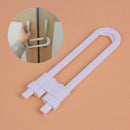 Baby Pet Safety Safe Lock U Shape Fridge Toilet Drawer Cabinet Cupboard Door
