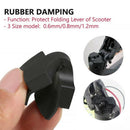 Metal Hook + 3Pcs Silicone Vibration Dampers Buckle Front Hook Claw Gadget