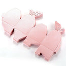 50pcs Butterfly Decoration Boite a Dragees Wedding Decoration Baptism Birth S9M6