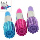 3Pcs Novelty Lipstick Ball Point Ballpoint Pen for Office Stationery Writi AXD