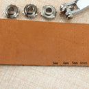DIY Leather Craft Over Stitch Line Marking Wheel Gear Roulette Spacing Tool
