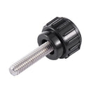 10pcs M4 x 15 x 15mm Black Clamping Knobs Handle for Machinery Lathe