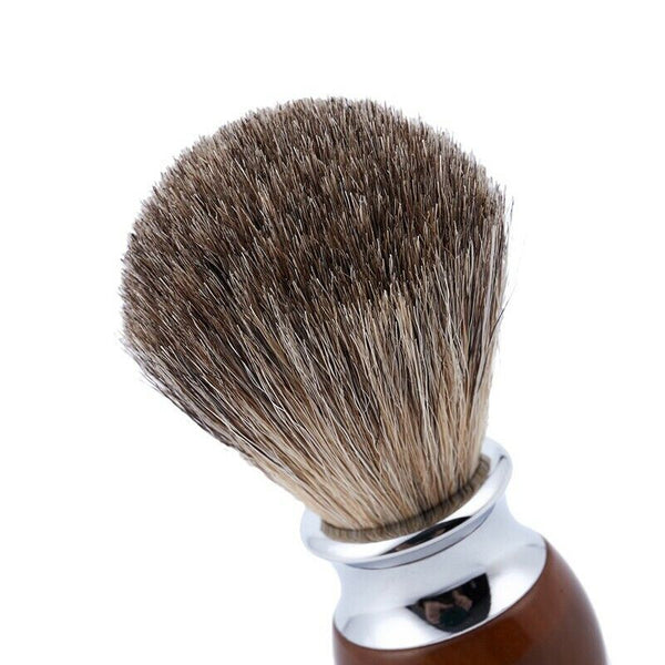 Badger shaving brush men professional haircut beard face cleaning appliance