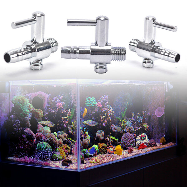air flow line stainless steel control valve aquarium fish tank lever pump tubeJR