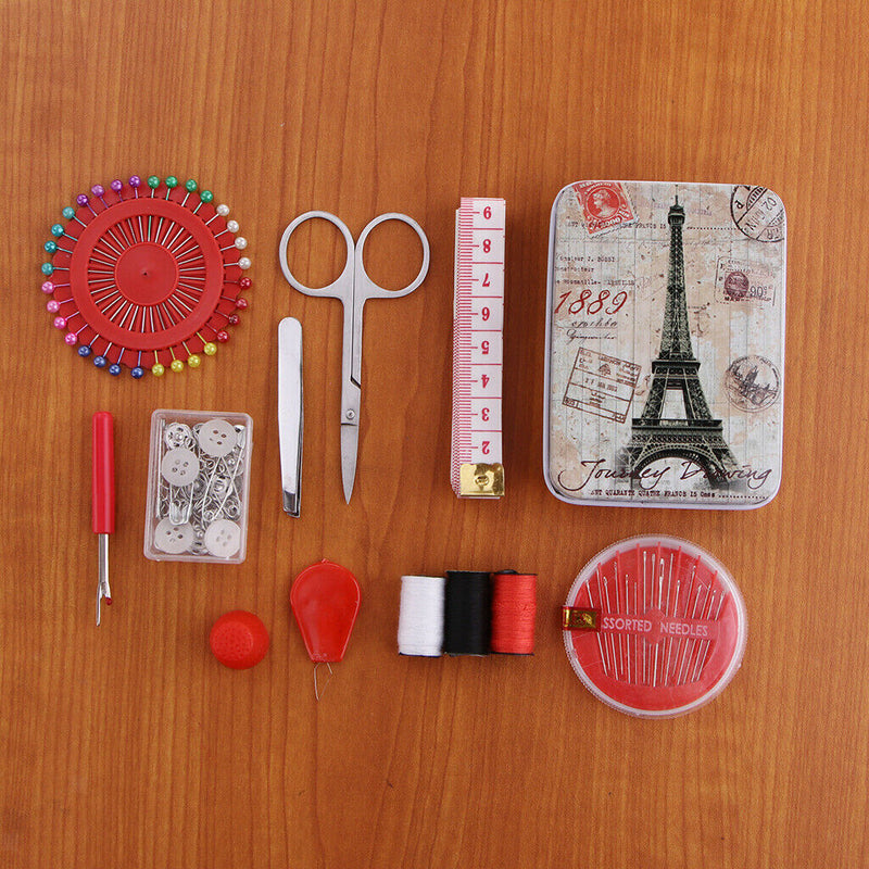 1 Set Sewing Toolkit -  And Threads Kits For Home Travel Emergency