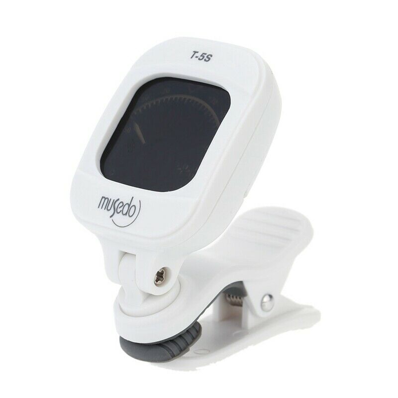Musedo T-5S Rotatable LCD Portable Mini Electronic Digital Clip-on Tuner fo