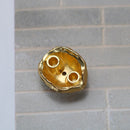 1holes alloy tortoise incense burner holder censer plate for sticks & cones JR