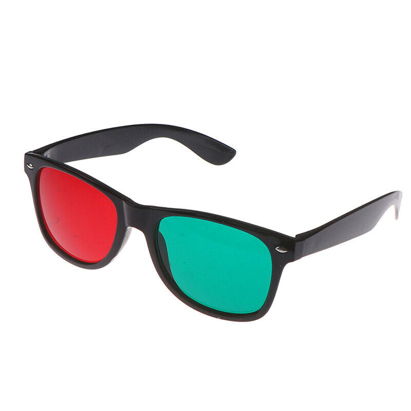 1Pcs Red Green Glasses Eyeglass Amblyopia Training Protection Goggles GlassesNTE