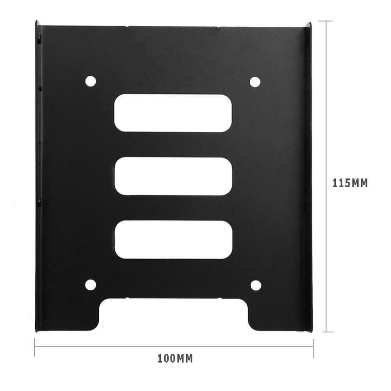 2.5 inch to 3.5 inch SSD HDD Metal Adapter Mounting Bracket Hard Drive Dock