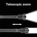 High Lumens XHP70 Super Bright LED USB/26650 Rechargeable Zoom Flashlight Hn
