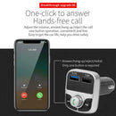 G17 Bluetooth 5.0 Handsfree FM Transmitter with 5V 3.1A Fast Charging Charger