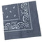6 Pieces Unisex Cotton Paisley Bandana Cowboy Head Scarf Headband Head Wrap