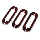 6 Pcs of Pack Single Coil Pickup Mounting Ring for ST Electric Guitar Parts