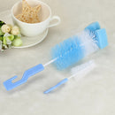 2Pcs Baby Bottle Brush Scrubbing Kitchen Cleaner For Washing Cleaning Products