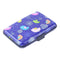 Aluminum Print Waterproof Name Card Box Holder Case(Blue Bottom/Bird) #gib