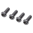 M2 x 5mm 304 Stainless Steel Phillips Round Head Screws Bolt 60pcs F6S3