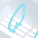 Kitchen Bathroom Sunction Basket Holder Organizer Shelf(Random Color)