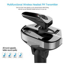 Bluetooth Dual USB Car Charger MP3 Player FM Transmitter w/Wireless Headset