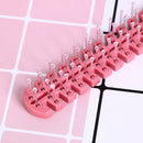 portable travel hair comb brush foldable massage hair comb anti-stati chair'comb