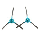 2 Pieces Side Brush Robot Sweeper Accessories Replacement for Conga 1390 12