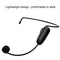 Wireless Microphone Headset, UHF Wireless Mic Headset and Detachable Handheld,