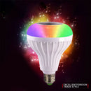 LED Wireless Bluetooth Bulb Light Speaker 12W RGB Smart Music Play LampS g~