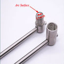 Stainless Steel Pool Cue Tip Pressing Tool  Surface Shaper Harden Kit