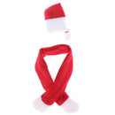 Christmas Santa Wine Bottle Scarf+ Hat Cover Bag Dinner Party Table Decor- OZ