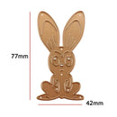 Rabbit Cutting Dies Stencils Scrapbook Embossing DIY Craft Album Card Gift Decor