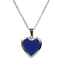 Mood Necklace Color Change Heart Pendant Photo Pictures Holder Openable