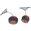 2x gas fuel oil cap fit stihl 025 026 020 021 023 024 028 034 036 chainsM&